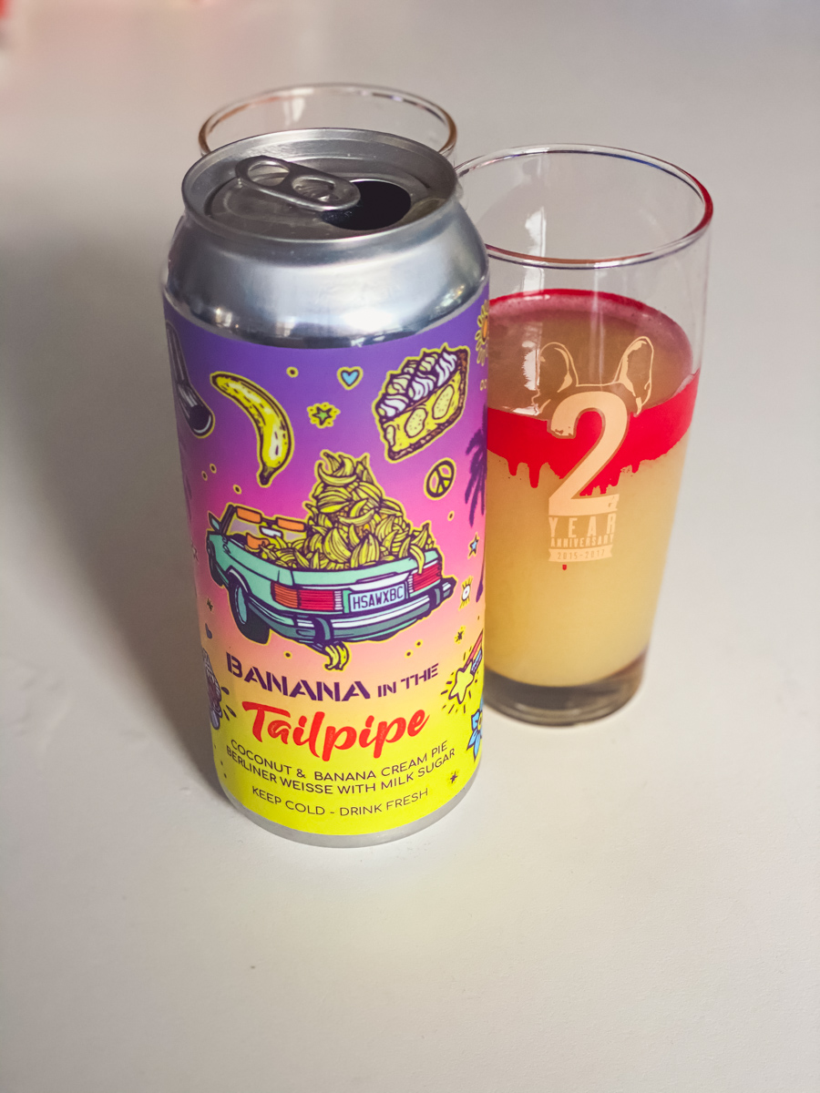 Banana in the Tailpipe - Hidden Springs Ale Works | ViewFromALove