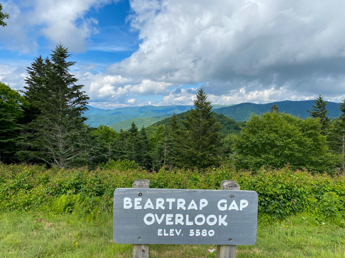 Beartrap Gap Overlook - Blue Ridge Parkway