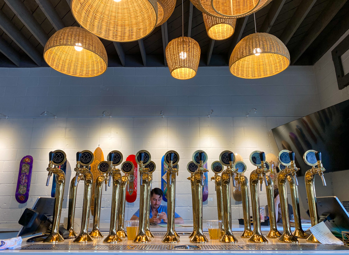 Beers on Tap at Hop Atomica