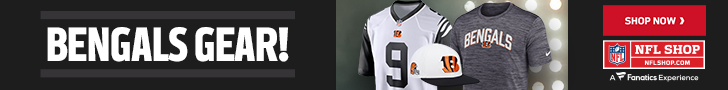 Official Cincinnati Bengals Jerseys, Hats and Merchandise
