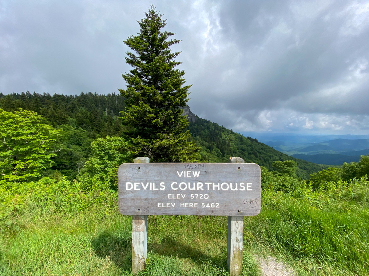 Devils Courthouse - Blue Ridge Parkway