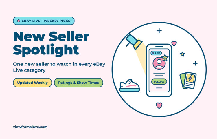 eBay Live New Seller Spotlight: one new seller to watch in every category
