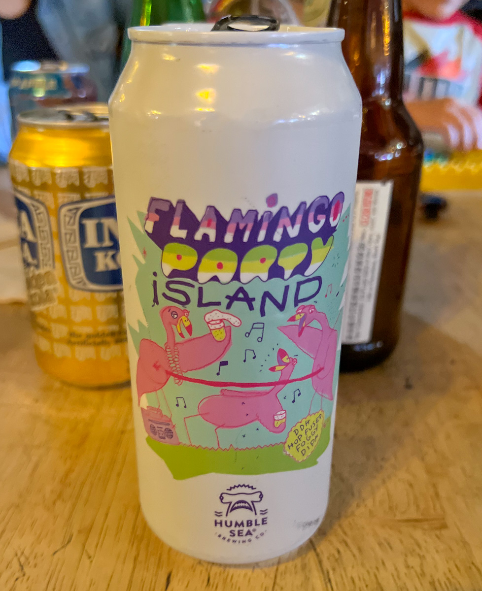 Flamingo Party Island - Humble Sea Brewing Co. | ViewFromALove