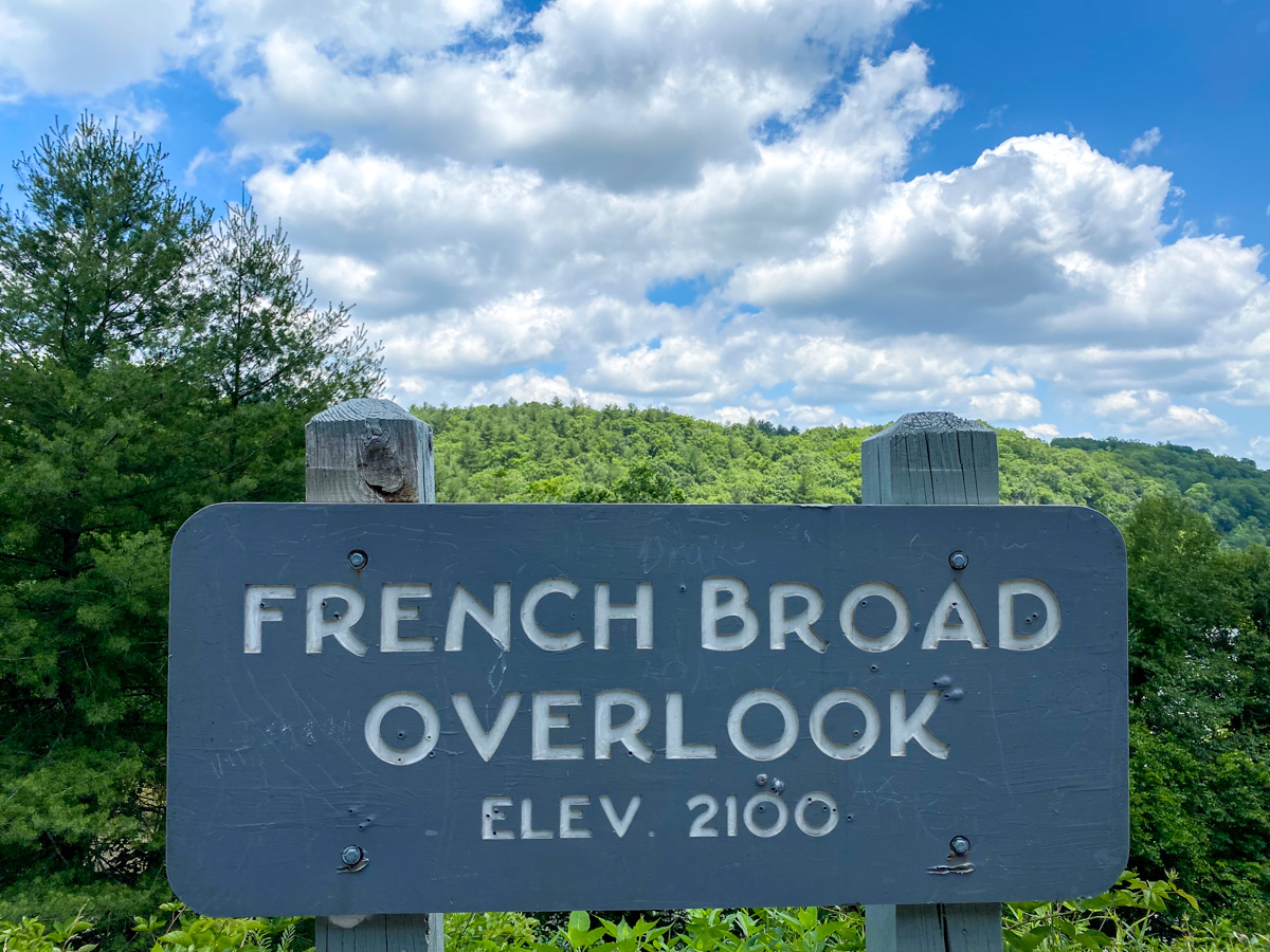 French Broad Overlook - Blue Ridge Parkway