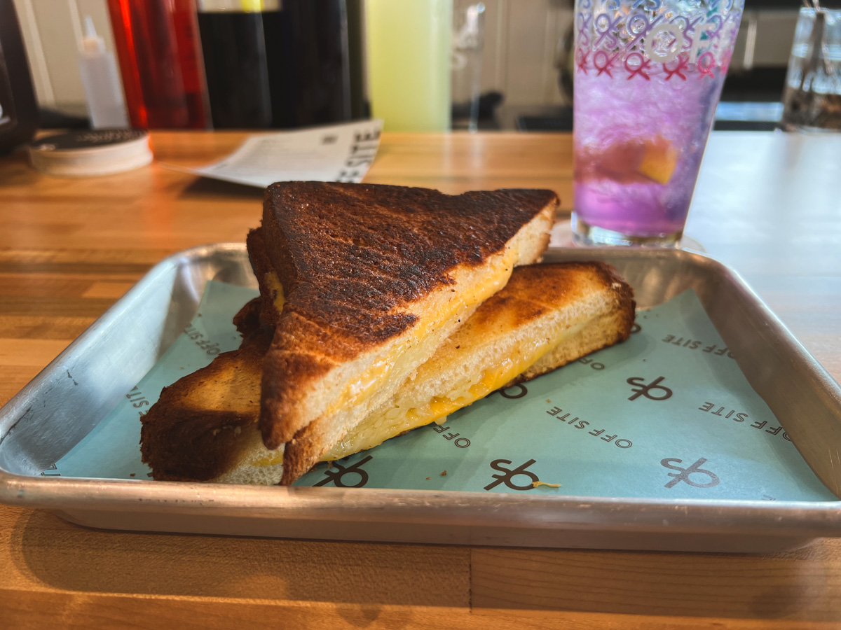 Grilled Cheese - OFF SITE Miami | ViewFromALove
