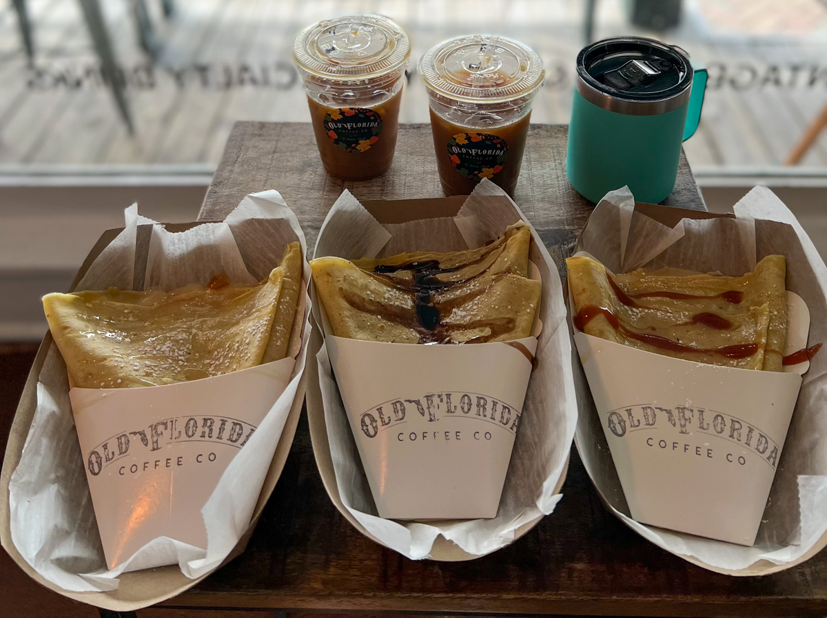 Homemade Crepes - Old Florida Coffee Co. | ViewFromALove