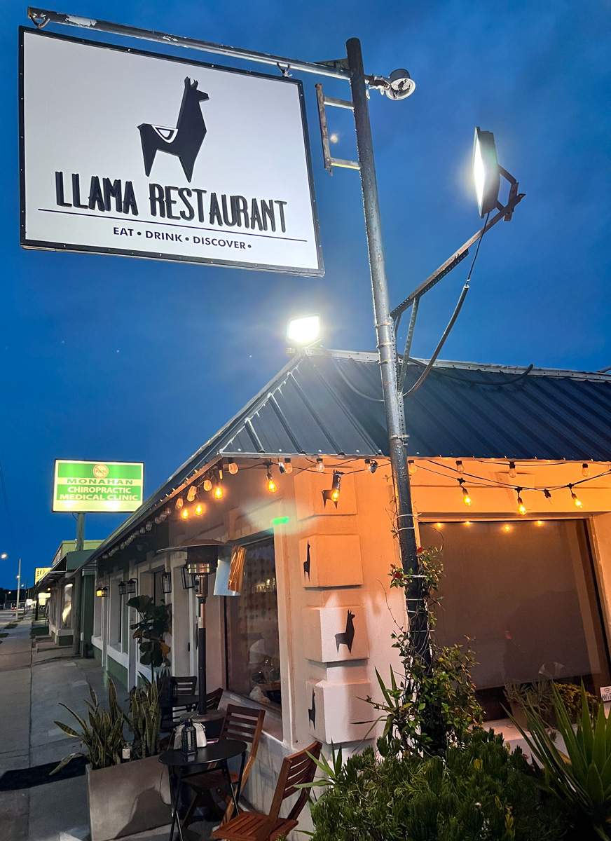 Llama Restaurant in St. Augustine, Florida | ViewFromALove