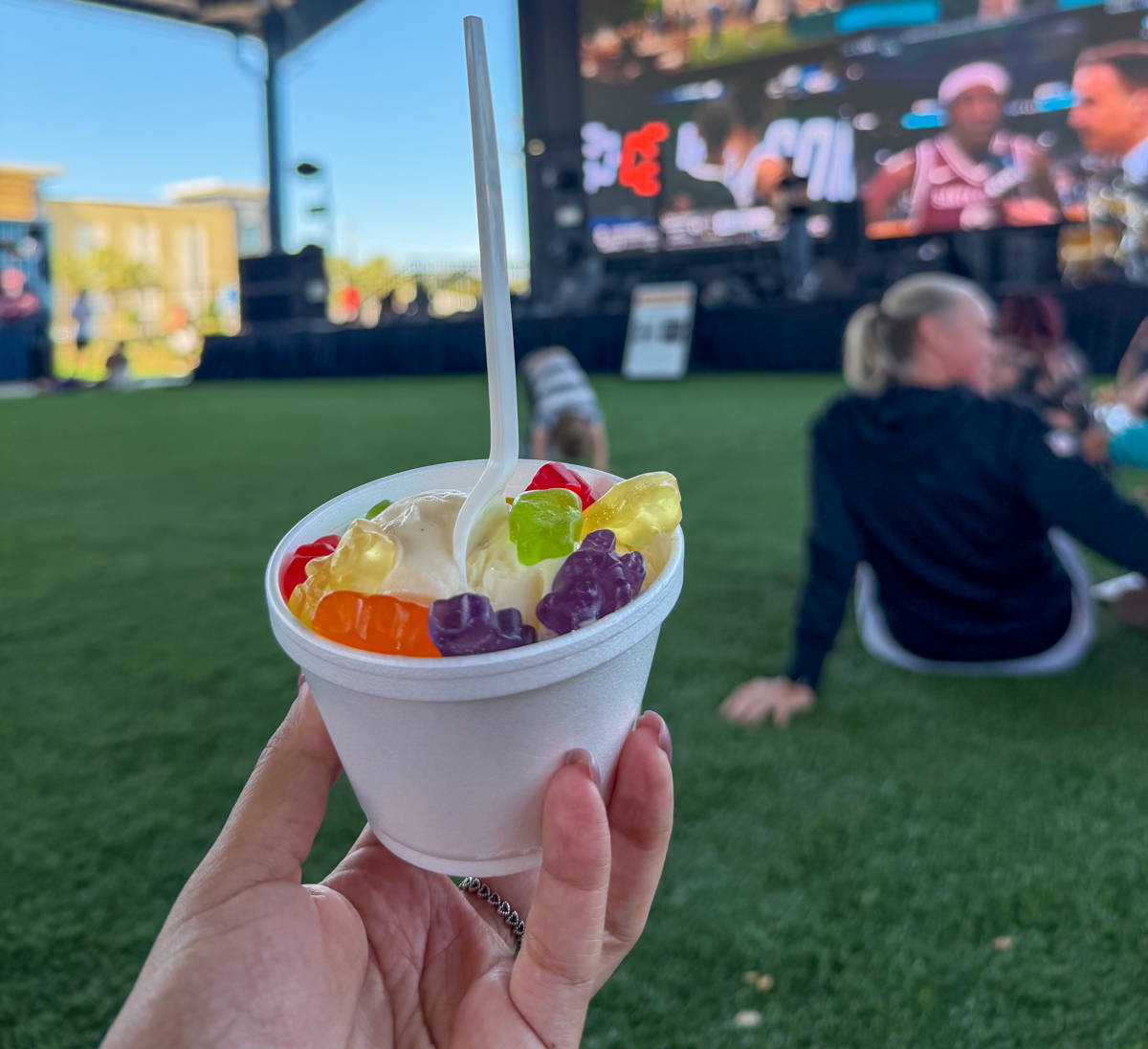 Mini Ice Cream Cup with Gummy Bears - Dairy Joy