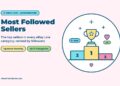 Most followed eBay Live sellers by category leaderboard illustration