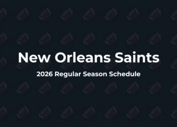 New Orleans Saints Schedule 2026: Full Schedule, Dates, Times & TV Channels