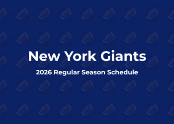 New York Giants Schedule 2026: Full Schedule, Dates, Times & TV Channels