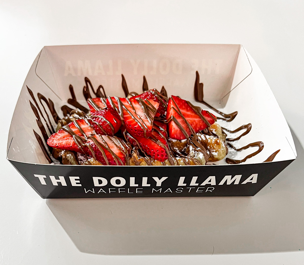 Nutella Strawberries (Express) - The Dolly Llama Waffle Master | ViewFromALove