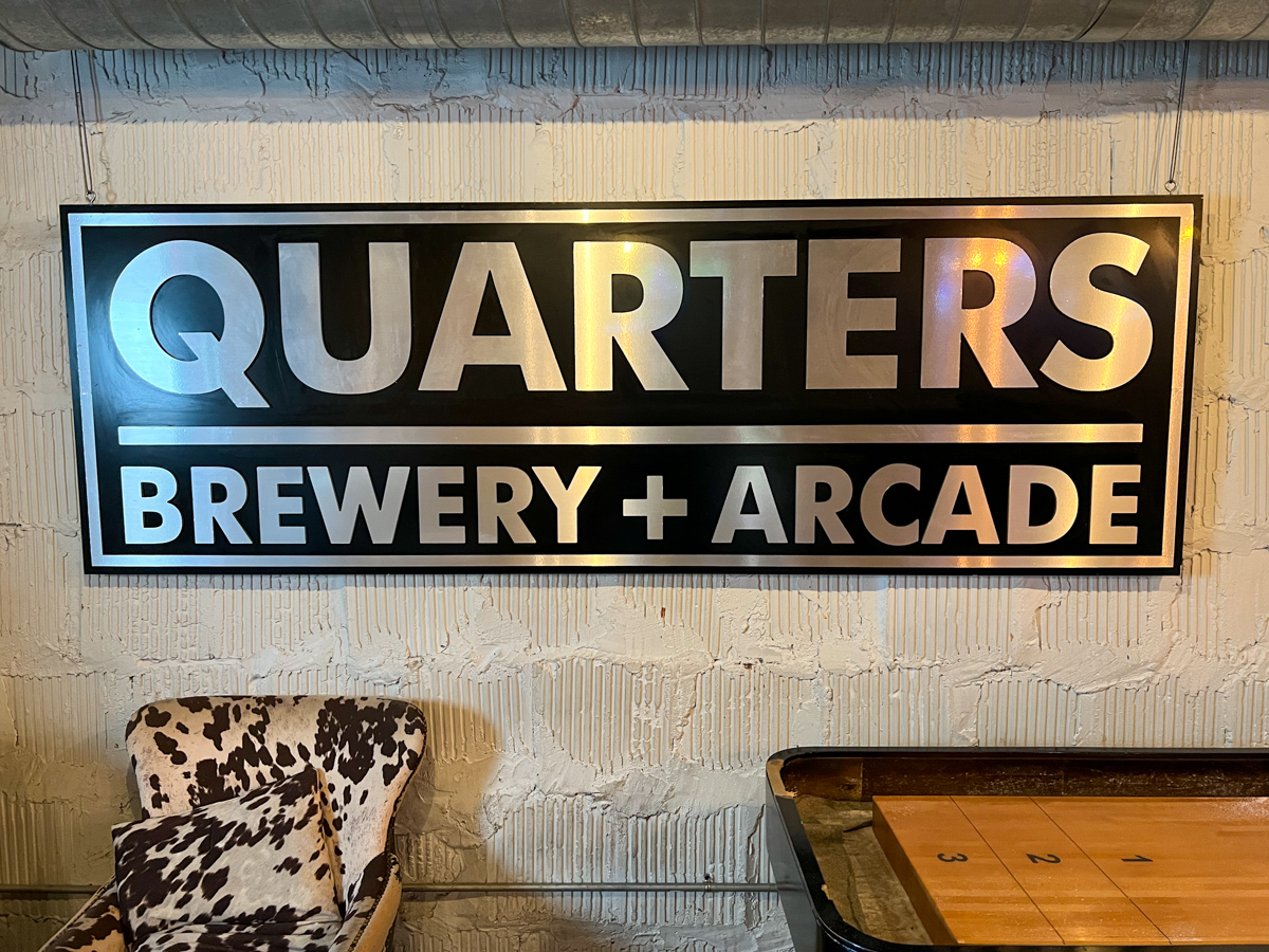 Quarters Brewery + Arcade - Hell 'n Blazes Brewing Co. | ViewFromALove