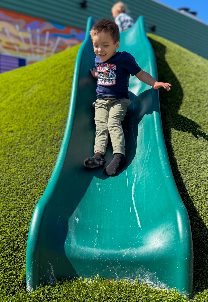 Ollie Sliding at The Block Jax