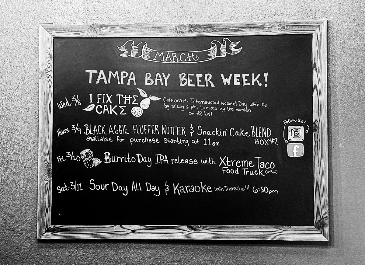 Tampa Bay Beer Week 2023 - Hidden Springs Ale Works | ViewFromALove
