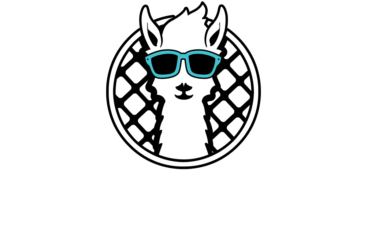 The Dolly Llama Waffle Master Logo | ViewFromALove
