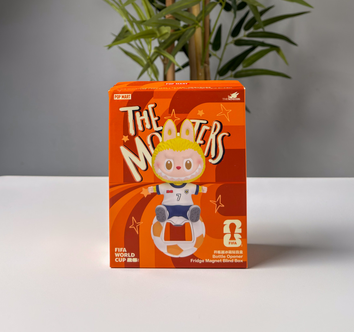 POP MART FIFA bottle opener fridge magnet blind box review