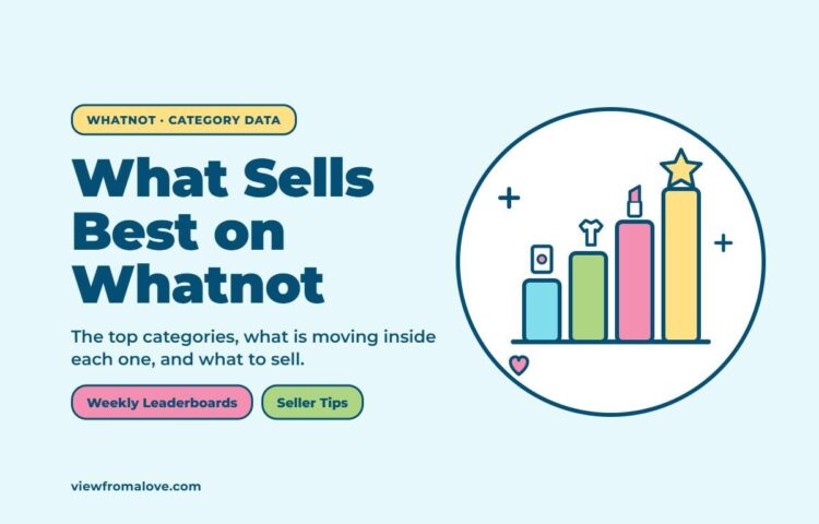 What sells best on Whatnot: top categories and items in 2026, with a rising bar chart