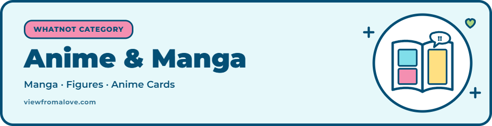 Anime and manga products on Whatnot including figures, books, and merchandise