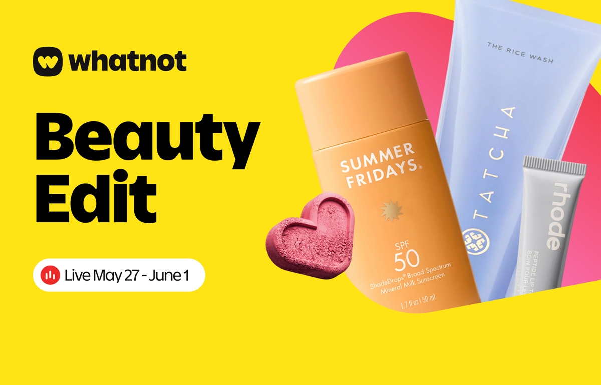 Whatnot Beauty Edit Sellers, Schedule, Giveaways