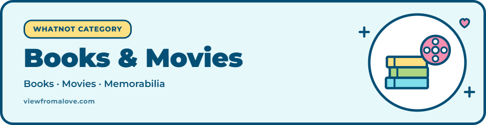 Books and movies on Whatnot including DVDs, collectibles, and media