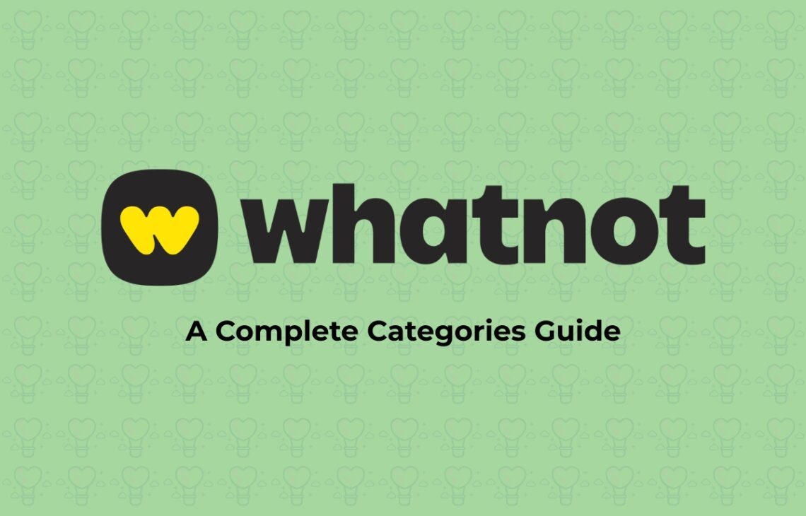 Whatnot Example Recipe Whatnot Categories List (2026): Every Category & What Sells