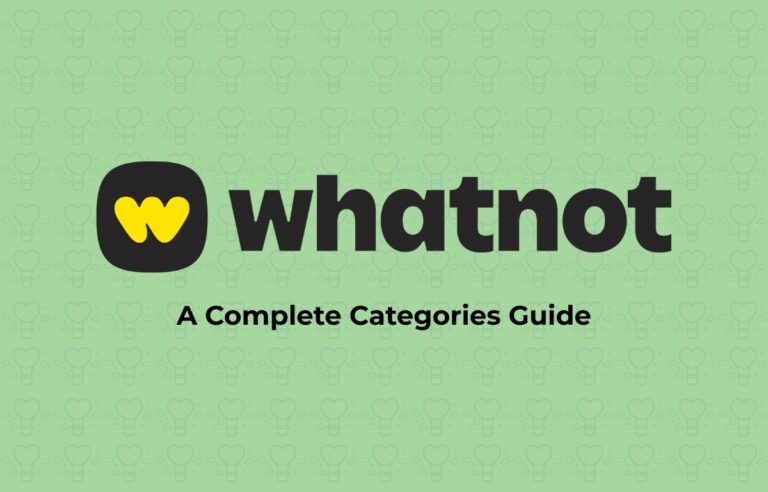 Whatnot Categories List (2026): Every Category & What Sells