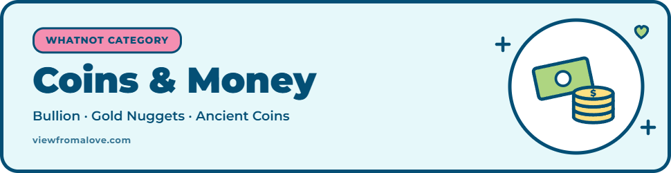 Coins and currency on Whatnot including gold, silver, and rare collectibles