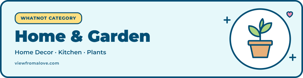 Home and garden items on Whatnot including decor, kitchen items, and plants