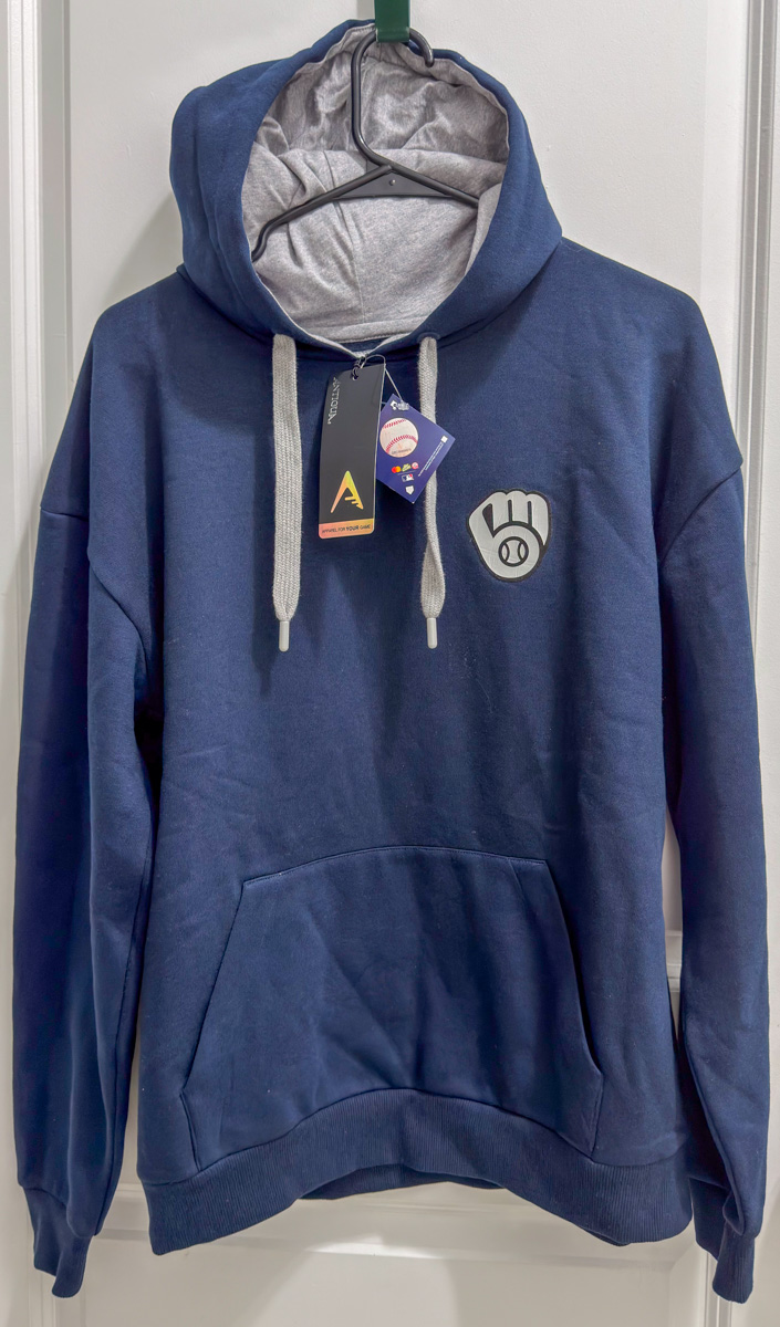 Milwaukee Brewers hoodie purchased from Tytanmarket on Whatnot Men's Fashion